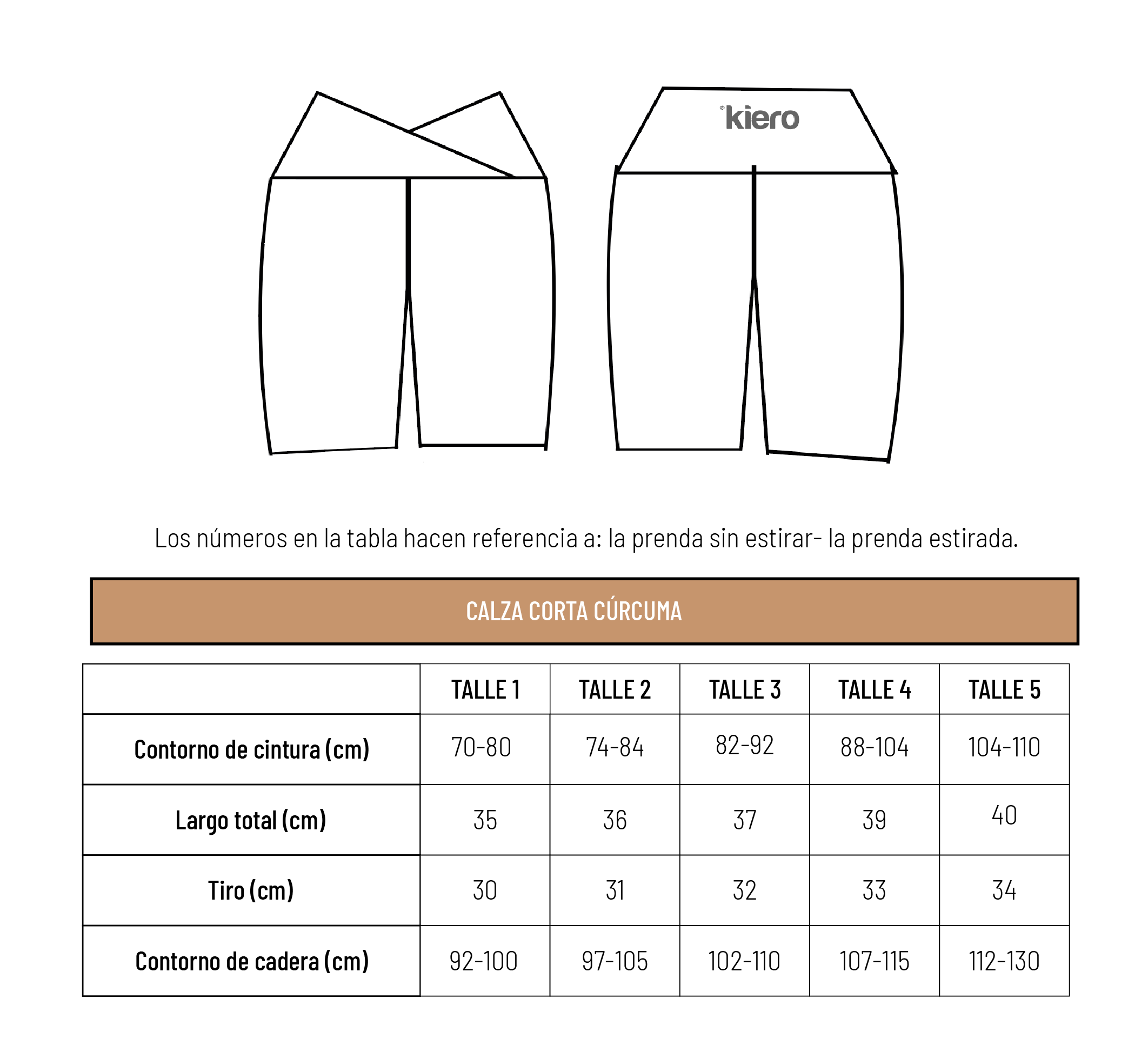 Guía de talles